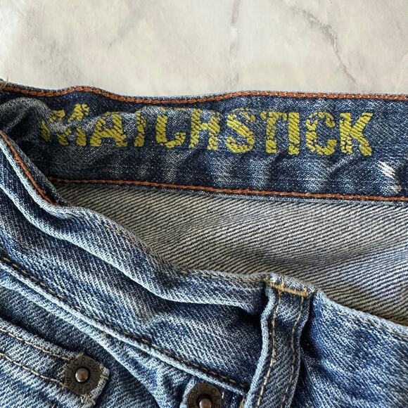 J.Crew Matchstick Denim Jeans 28 distressed straight womens - Picture 4 of 7